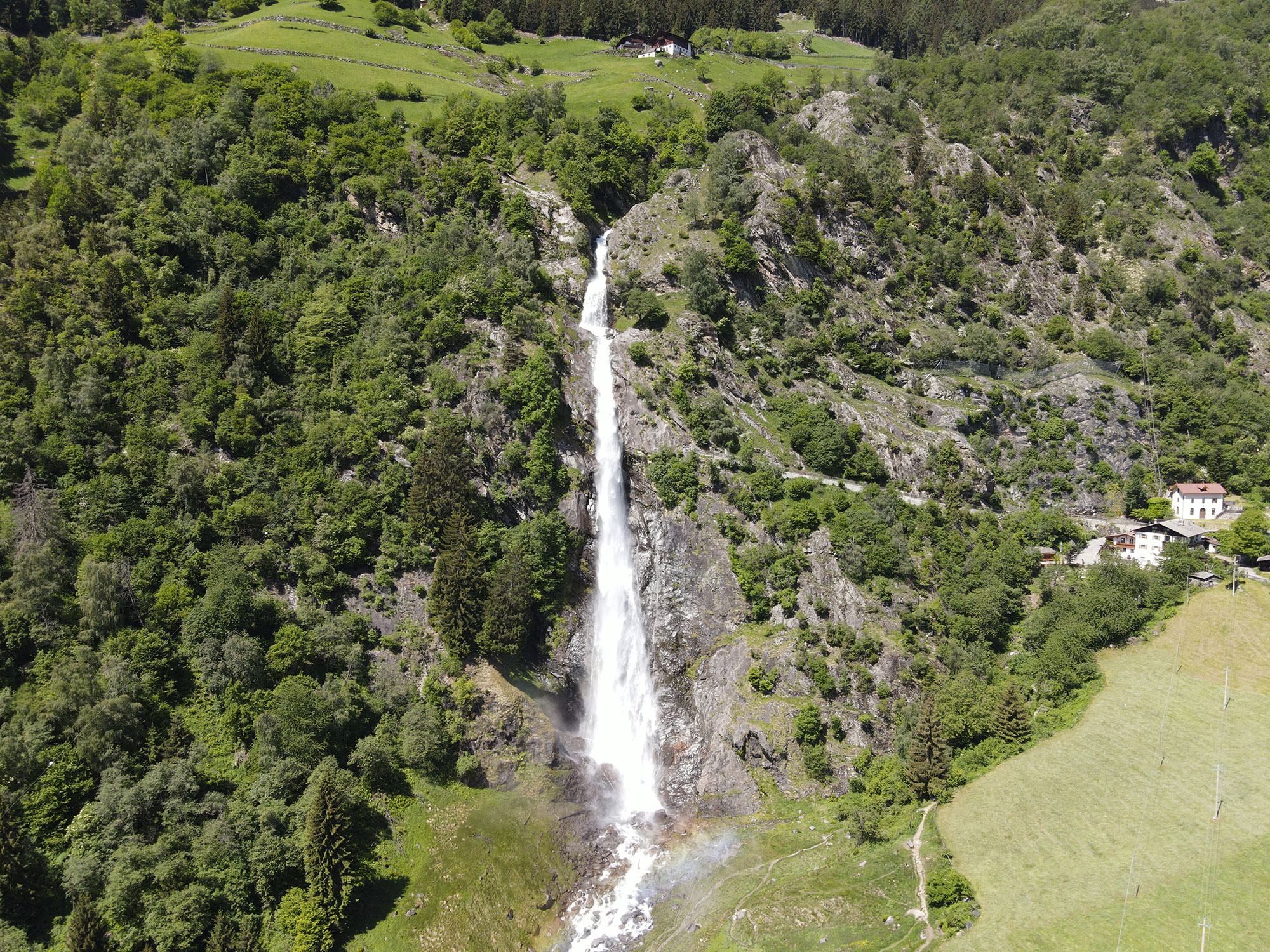Parcines waterfall - Rablà